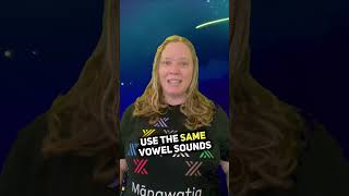 Other languages that use the same vowel sounds as te reo Māori