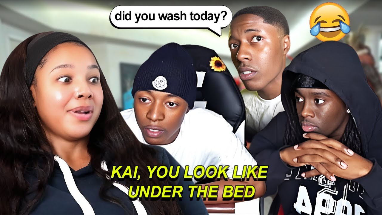 Reggie TROLLING EVERYONE for 13 mins Straight 😂😭 (GirlHeFunny) | Reaction