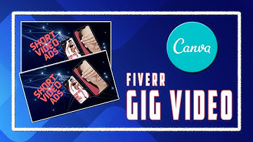 How to make fiverr gig video with canva । ক্যানভা দিয়ে কিভাবে Fiverr Gig Video তৈরি করবেন