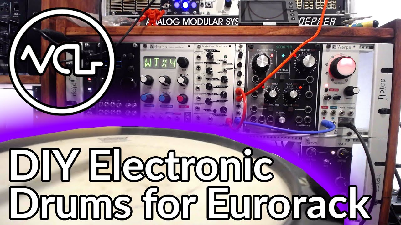 Making A DIY Electronic Drum Pad YouTube