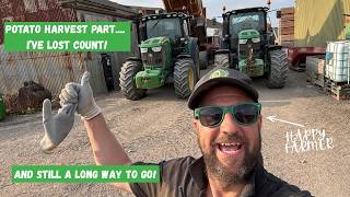 POTATO HARVEST CONTINUES... STILL A WAY TO GO! - Fenland Farming Adventures