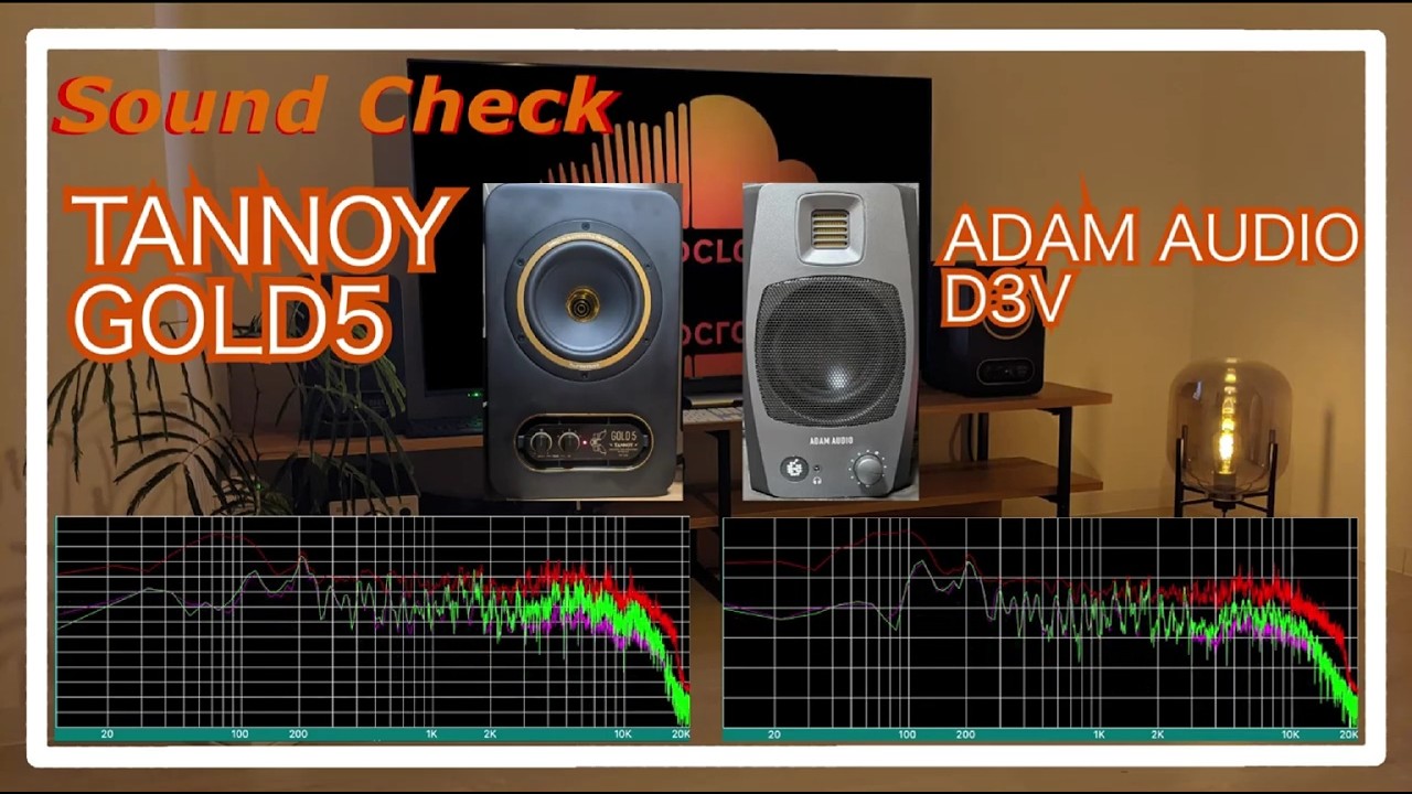 TANNOY GOLD5 vs ADAM AUDIO D3V [speaker Sound Comparison