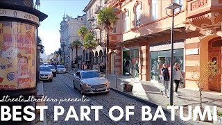 The MOST AMAZING part of BATUMI: sea port and cozy old town | Walking streets of Georgia