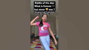 Riddle of the day…. #song #dance #subscribe #like #viral #dancevideo