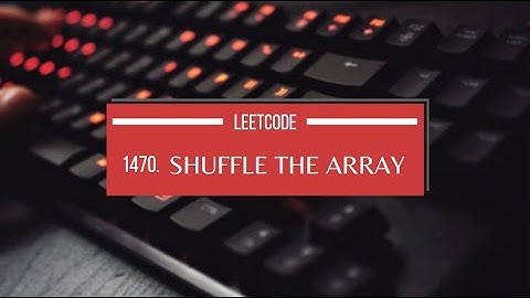Leetcode 1470 || Shuffle the Array ||  @studytoexecute4402 || #leetcode #python