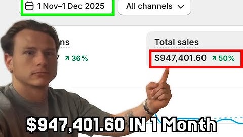 How my ecom brand made $947,423 in 1 month.. (and how u can too lol)