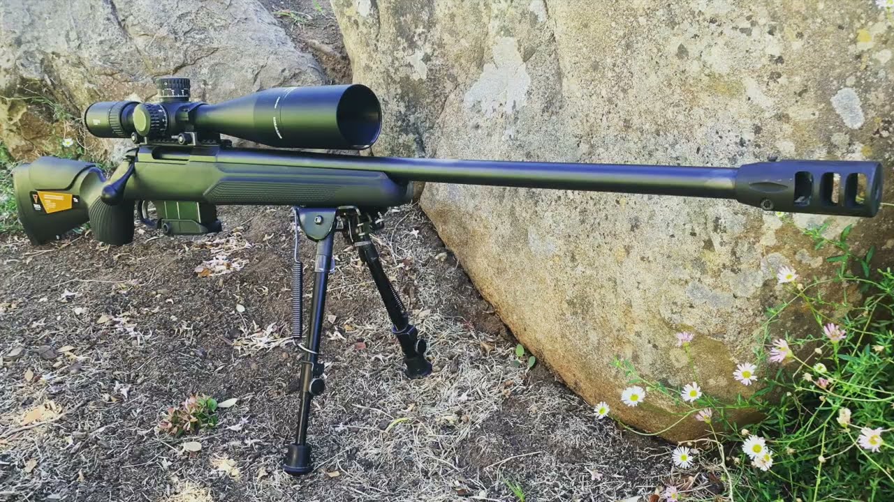 Review and installation of the Tikka T3X CTR factory Muzzle Brake YouTube