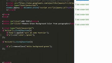 Jquery 27 - CSS Manipulation   Adding CSS Styles Dynamically