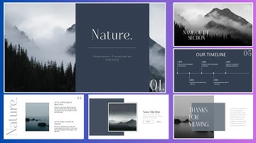 Clean and Minimal PowerPoint Template #ppt #clean