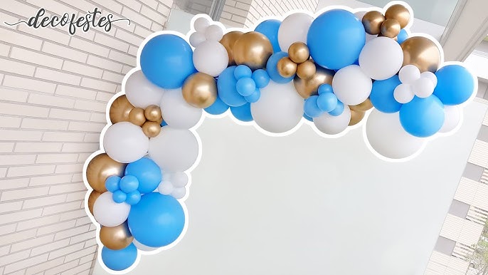 ✓ CINTA para ARCO de GLOBOS 🎈 paso a paso 