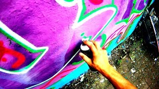 GRAFFITI Pink & Green Color Combination   Sucuk wsly