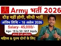 Army Bharti 2026 | Army New Vacancy 2026 | Army Recruitment 2026 | New Vacancy 2026 | April 2026 