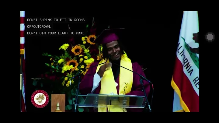 Victor Valley College Graduation 2025 | Valedictorian Speech by Samuel Adams Sinkfield🎓
