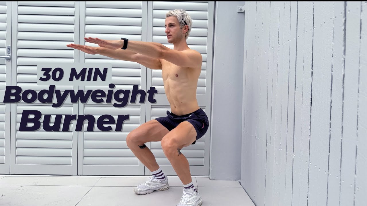 30-Min Bodyweight Burner | Intense Cardio x HIIT Workout