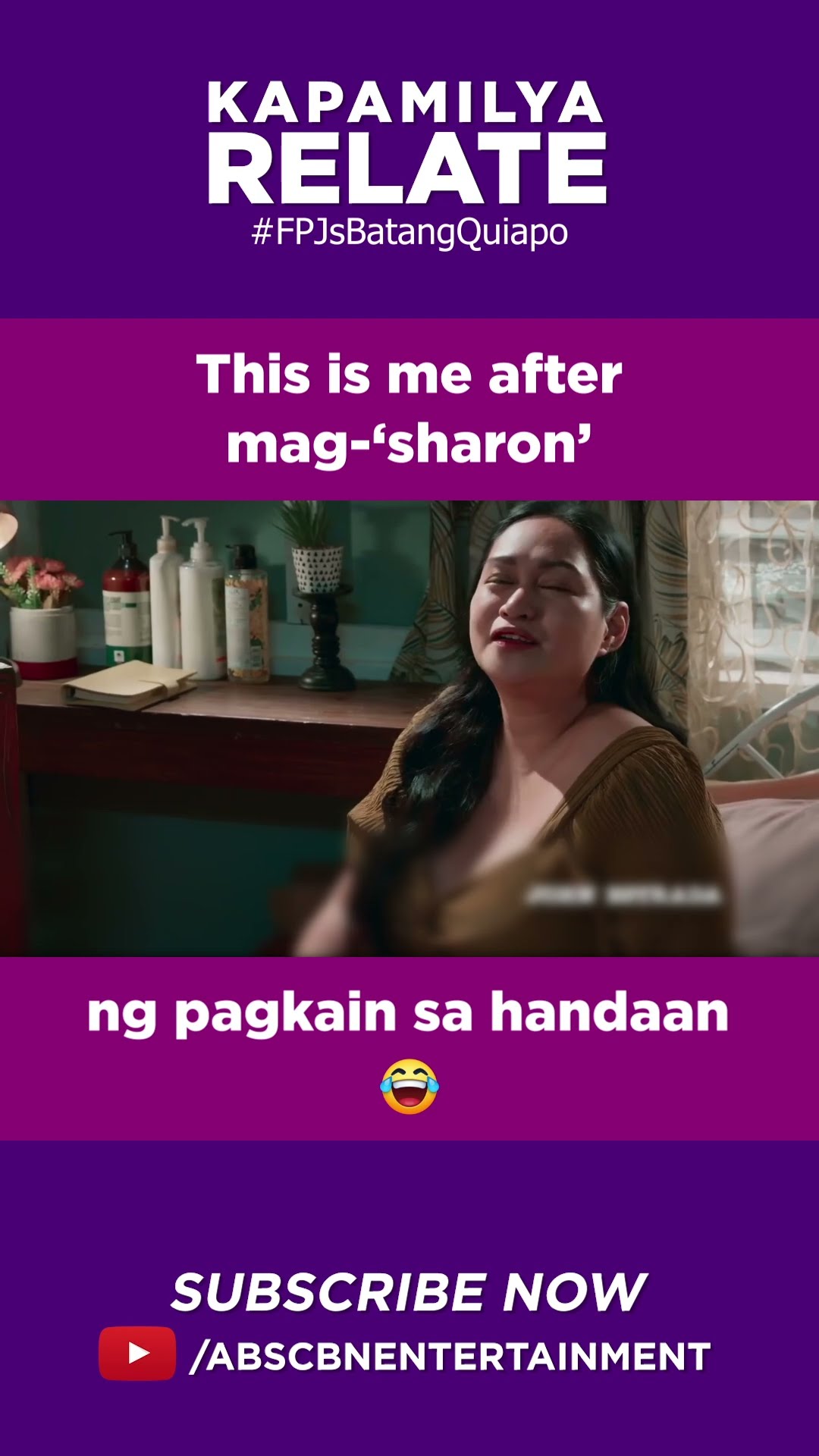 This is me after mag-‘sharon’ ng pagkain sa handaan | Kapamilya Shorts