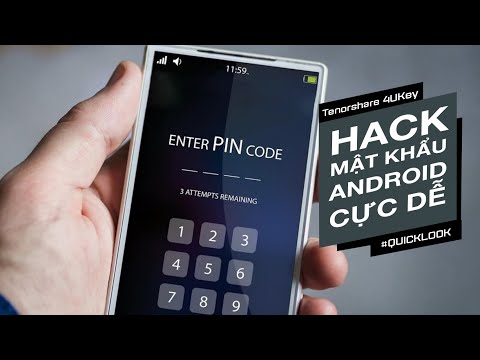 HACK sạch MẬT KHẨU ANDROID chỉ 1 click