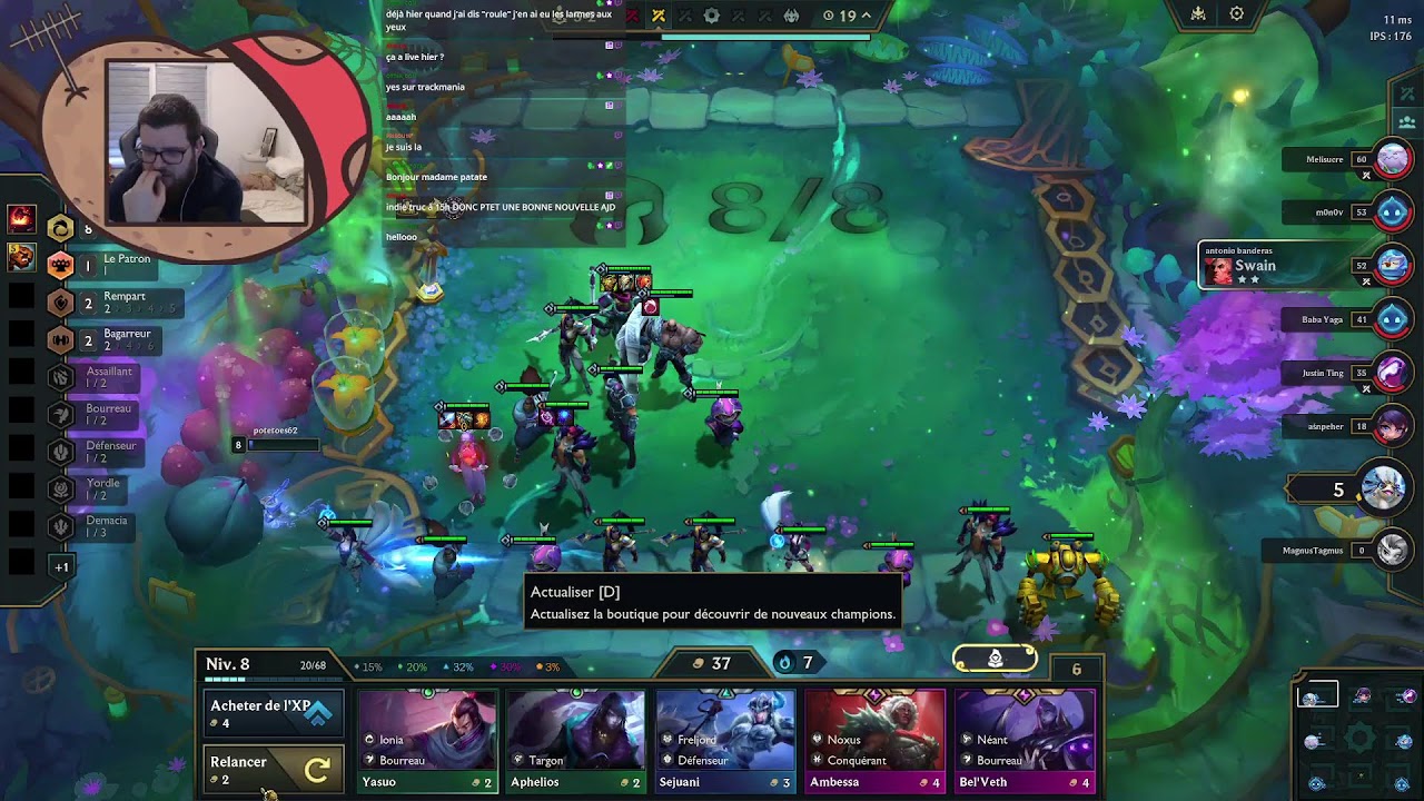 on se remet un ptit coup de tft + discussion avenir de pokepatate?