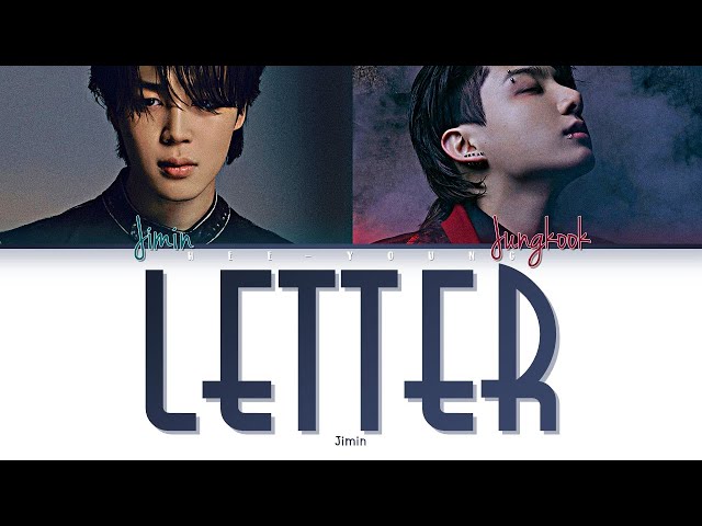 [Lagu Tersembunyi] Jimin (지민) LETTER (Lirik Kode Warna (Han/Rom/Eng) class=