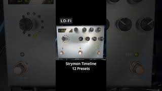 StompMan Preset - Strymon Timeline FILTER LOFI #effectpedals #delay #strymon #timeline