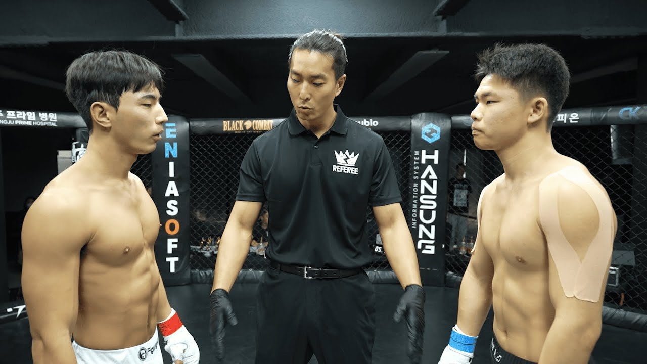 절박함이보이는 신인파이터들의 난타전 l 화랑 배성국 vs  하운드 박영상 [아레스02 밴텀급]