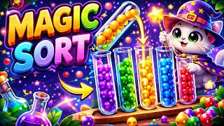 Magic Sort Level 91–100 Solution & Walkthrough (Alle Level gelöst) Wealth