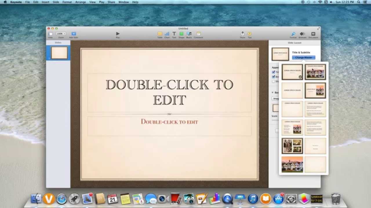 mac powerpoint presentation on one screen only