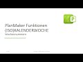 PlanMaker Funktionen (ISO)KALENDERWOCHE