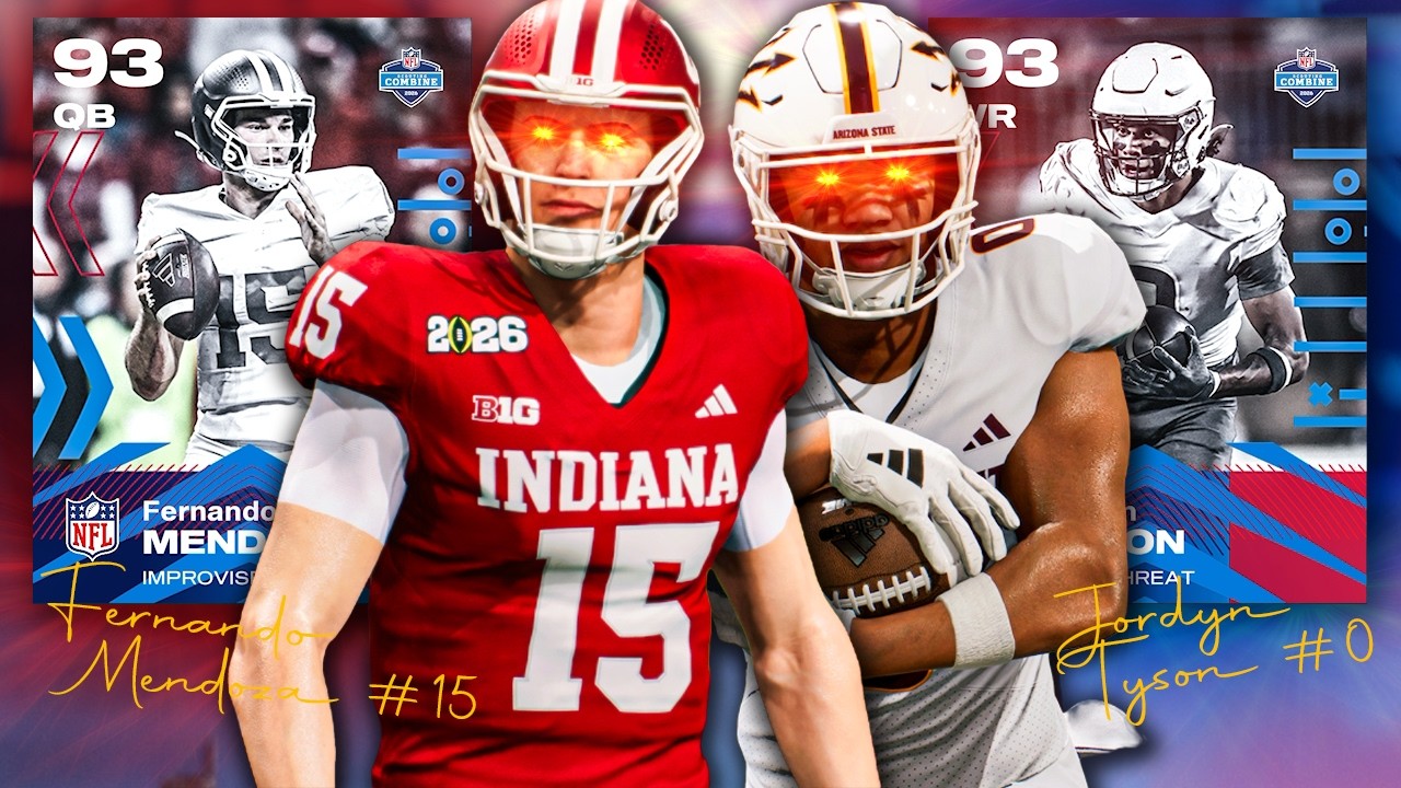 They put Fernando Mendoza in Madden 26..