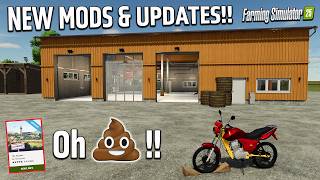 IT WAS JUST A MATTER OF TIME?! NEW MODS / UPDATES (REVIEW/GUIDE) FARMING SIMULATOR 25