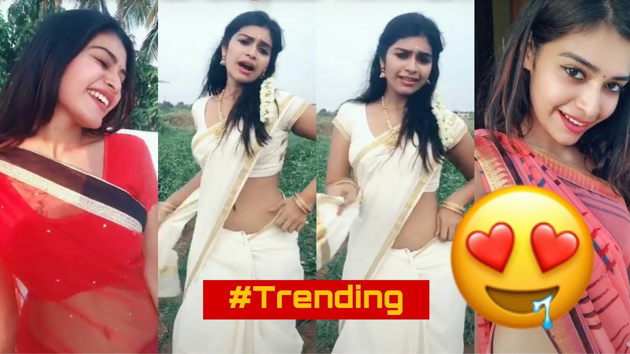 dharsha-gupta-hot-tiktok-videos-mullum-malarum-serial-actress-new