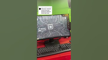 Hide your Desktop Icons with this super easy tip! 😁😁