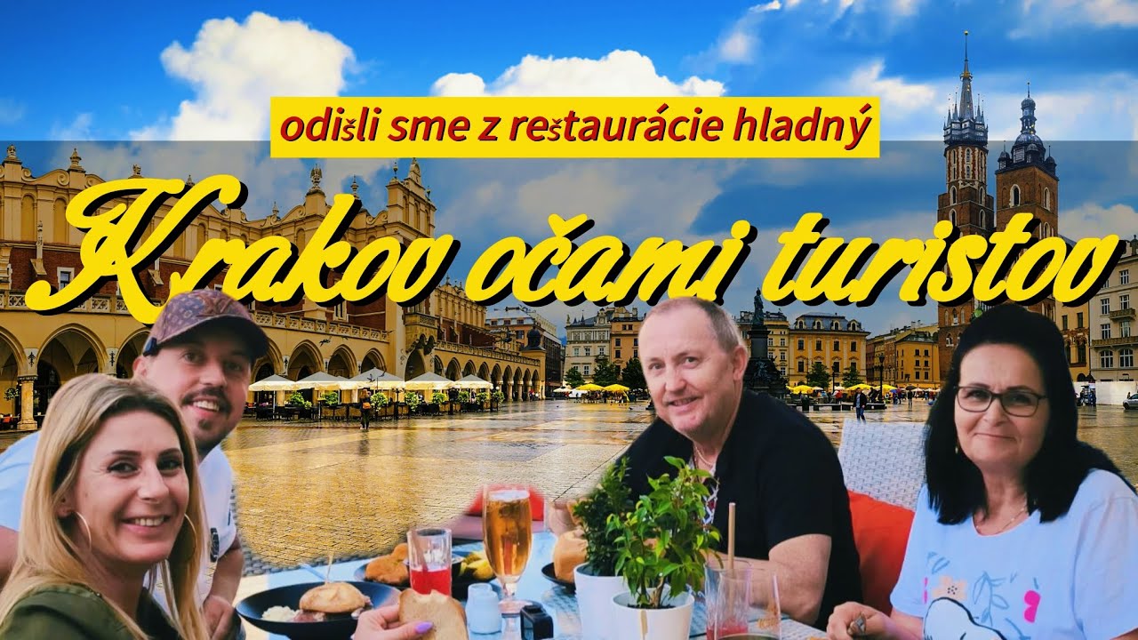 Krakov nás šokoval 😱 z reštaurácie sme ušli hladný. Ale história nás prekvapila. 