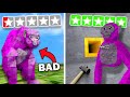 1 star vs 5 star gorilla tag fan games