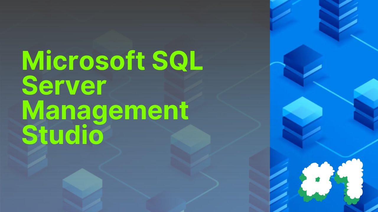 Microsoft SQL Server Management Studio #1 - YouTube