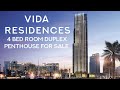 4 Bedroom Duplex Penthouse for sale in Dubai | Vida Residences Apartment for Sale