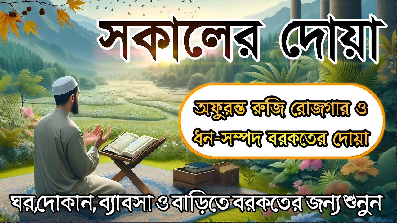 সকালটা শুরু হোক হৃদয় শীতল করা বরকতময় আয়াত দিয়ে। সকালের দোয়া ও জিকির । Morning Dua Full by Alaa Aqel