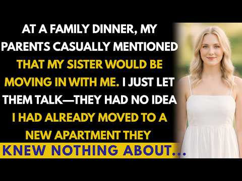 At A Family Dinner, My Parents Casually Mentioned That My Sister  Would Be Moving In... I Just Let