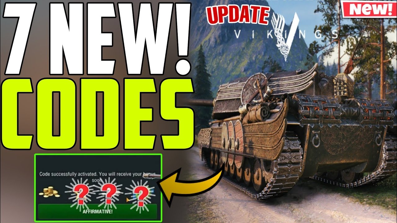 NEW ⚠️World Of Tanks Blitz Bonus Codes - WOT Blitz Codes - wot Codes ...