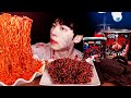 MUKBANG 원칩?? 고스트페퍼칩 & 고스트페퍼누들 & 불닭볶음면 매움 X3 먹방 KOREAN SPICY CHALLENGE Ghost pepper