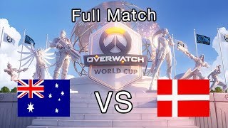 Full Match | Australia vs Denmark - 2019 Overwatch World Cup