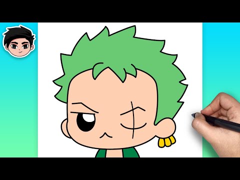 Como Desenhar ZORO Chibi (One Piece)