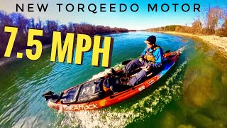 New TORQEEDO Kayak Motor Testing