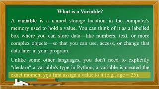 Python 4) Naming a variable and rules with e.g.,  | By #softech_computer_academy_hassan