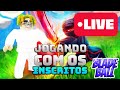 🔥LIVE ON!! BLADE BALL JOGANDO COM OS INSCRITOS (ROBLOX) - BBOY