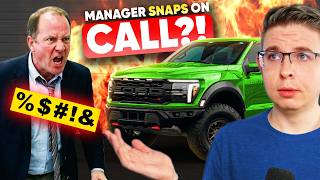 Angry MANAGER CURSES At Me Then DOES WHAT?!