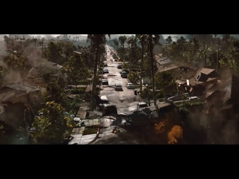 2012 Movie (California Explosion Full Scene) HD