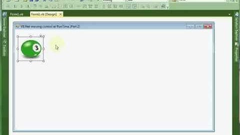 VB.net moving control at runtime using CAR class - part2 - by Amen Ayach