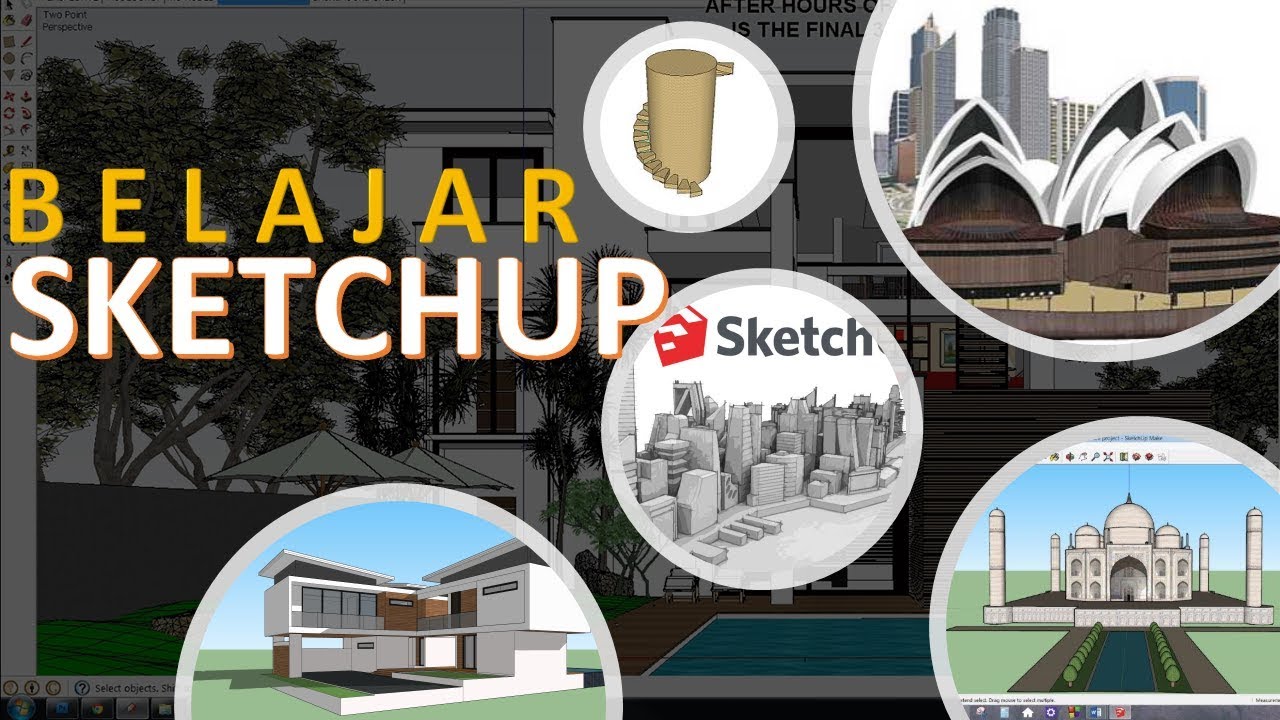  Membuat  Gambar Lemari  Baju  Belajar Sketchup YouTube