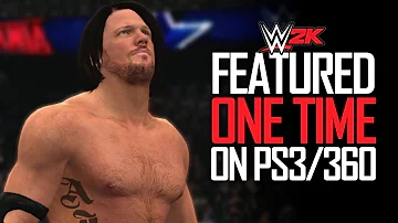 18 Superstars In 2K17 That Only Featured ONE TIME In PS3 & Xbox 360 WWE Games