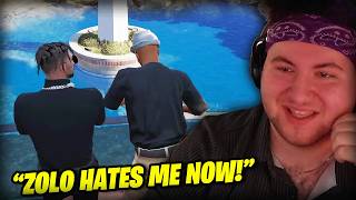 Gio Talks With Peanut About Zolo Being Actually Mad At Him For... | Prodigy RP | GTA RP